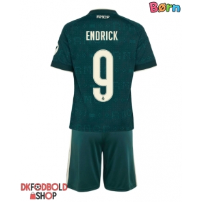 Real Madrid Endrick #9 Udebanesæt Børn 2026-27 Kort ærmer (+ korte bukser)